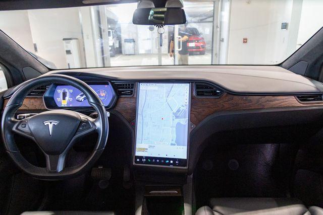 used 2018 Tesla Model X car, priced at $39,995
