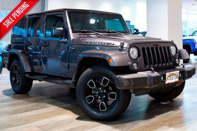 used 2017 Jeep Wrangler Unlimited car, priced at $24,995