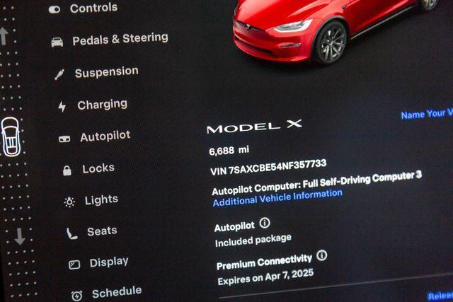 used 2022 Tesla Model X car, priced at $79,995