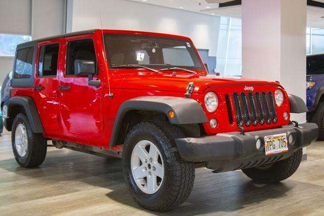 used 2018 Jeep Wrangler JK Unlimited car, priced at $24,995