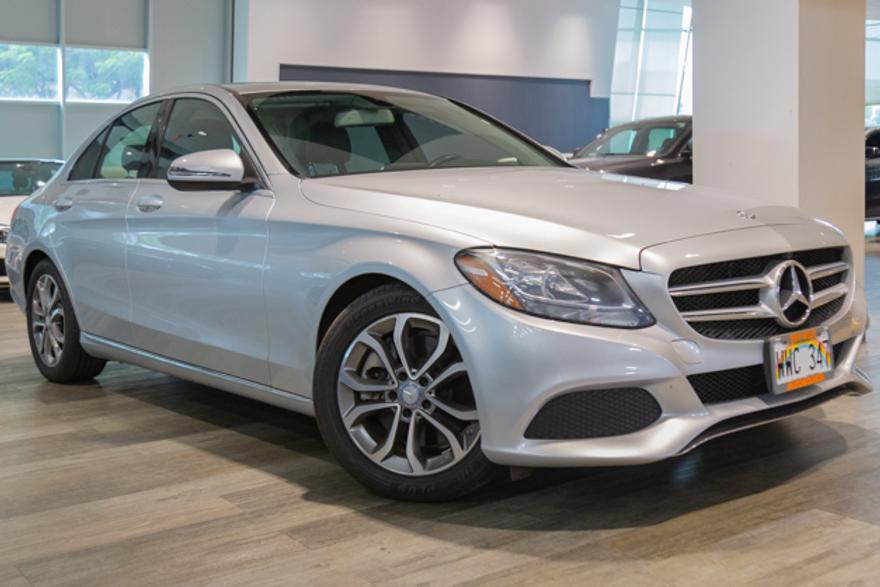 used 2016 Mercedes-Benz C-Class car, priced at $19,995