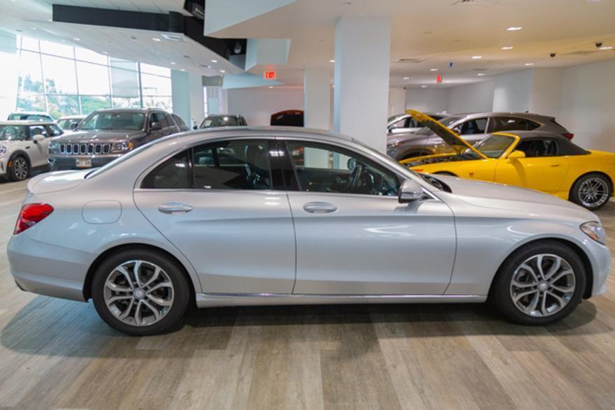 used 2016 Mercedes-Benz C-Class car, priced at $19,995