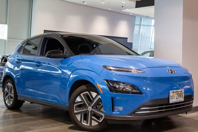 used 2022 Hyundai Kona EV car, priced at $24,995