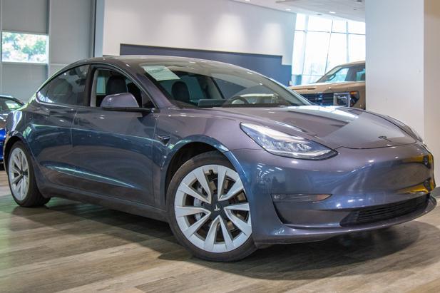 used 2021 Tesla Model 3 car, priced at $32,995