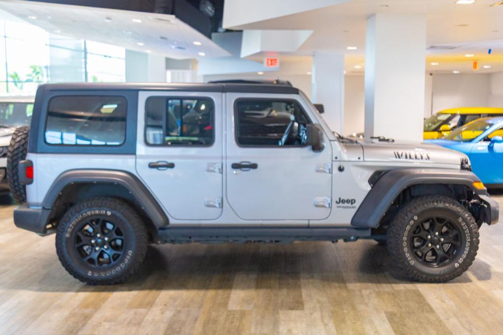 used 2021 Jeep Wrangler Unlimited car, priced at $39,995