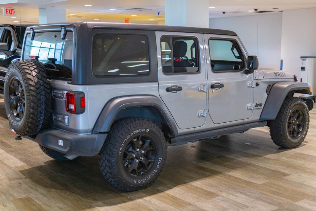 used 2021 Jeep Wrangler Unlimited car, priced at $39,995