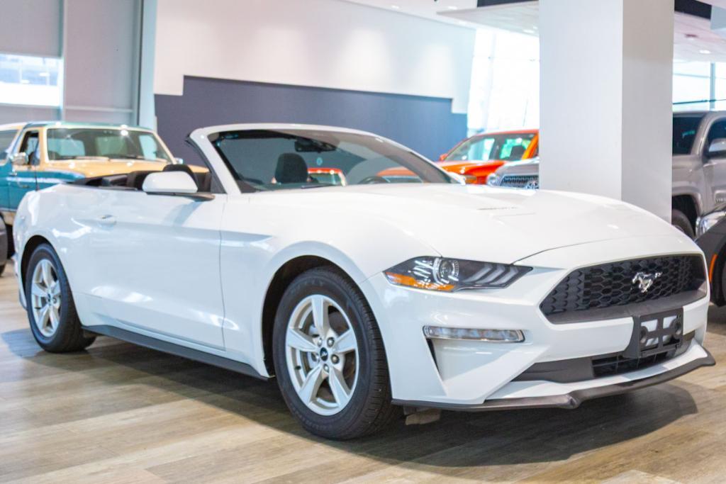 used 2021 Ford Mustang car, priced at $27,995