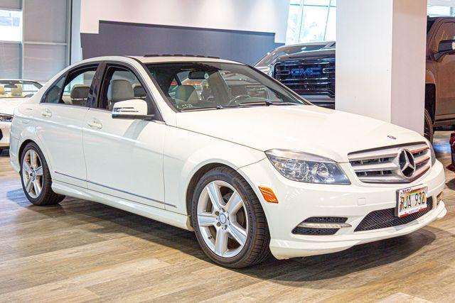 used 2011 Mercedes-Benz C-Class car, priced at $9,995