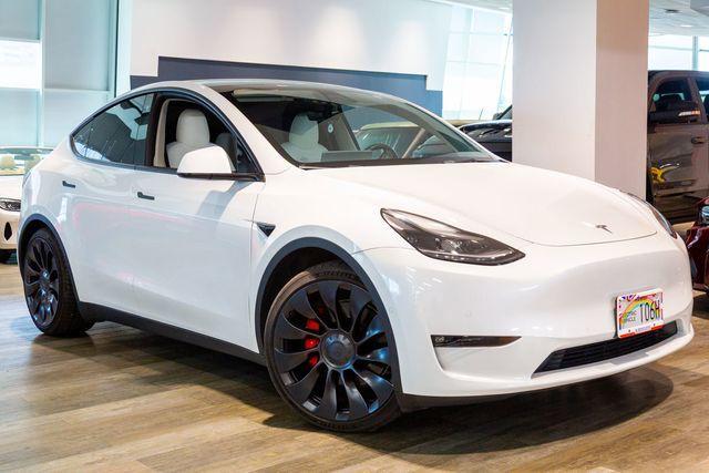 used 2022 Tesla Model Y car, priced at $42,995