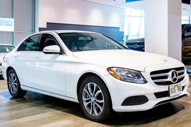 used 2015 Mercedes-Benz C-Class car, priced at $19,995