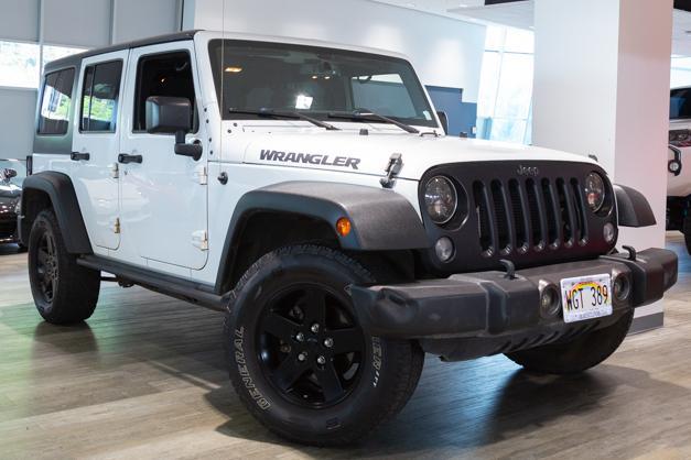 used 2016 Jeep Wrangler Unlimited car, priced at $26,995