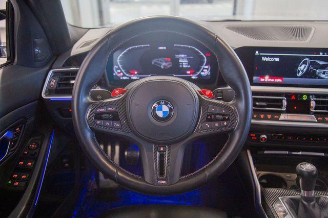 used 2021 BMW M3 car, priced at $74,995