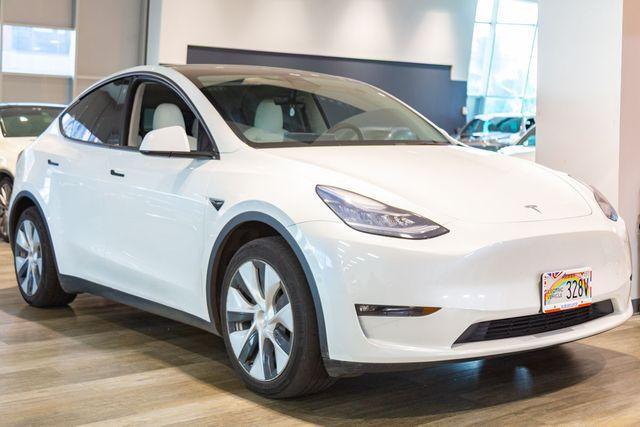 used 2021 Tesla Model Y car, priced at $32,995