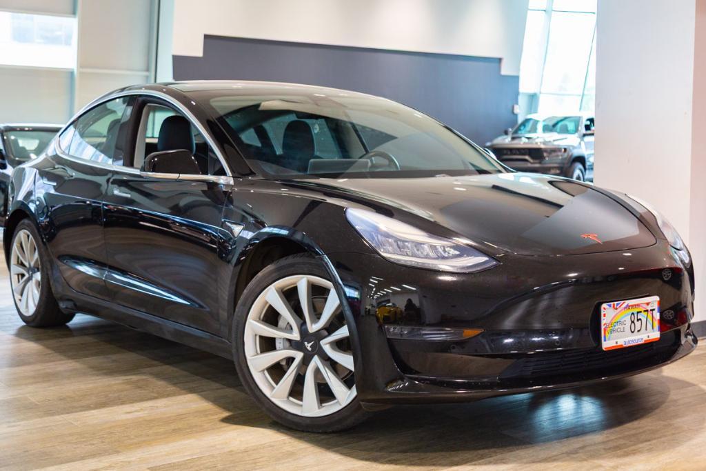 used 2018 Tesla Model 3 car, priced at $22,995