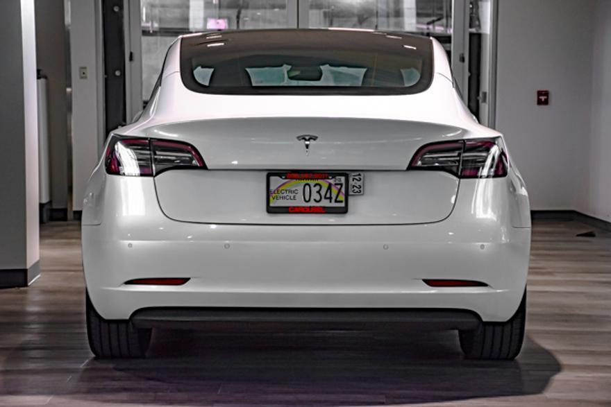 used 2022 Tesla Model 3 car, priced at $39,995