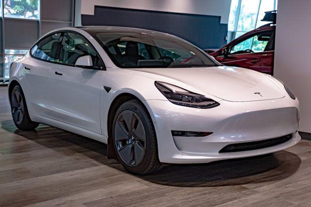 used 2022 Tesla Model 3 car, priced at $34,995