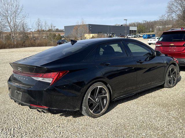 used 2023 Hyundai Elantra car, priced at $22,999