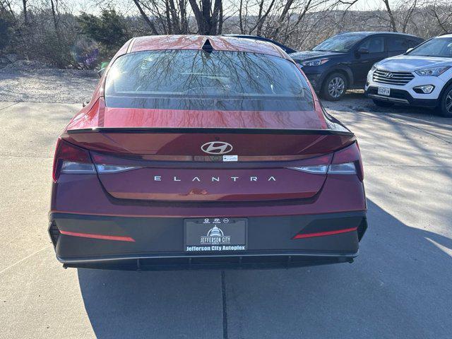 new 2025 Hyundai Elantra car, priced at $24,297