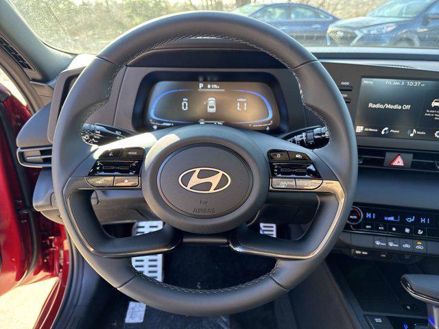 new 2025 Hyundai Elantra car, priced at $24,297