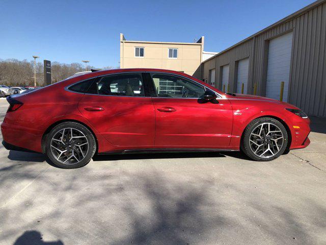 used 2021 Hyundai Sonata car, priced at $23,497