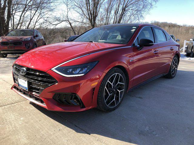 used 2021 Hyundai Sonata car, priced at $23,497