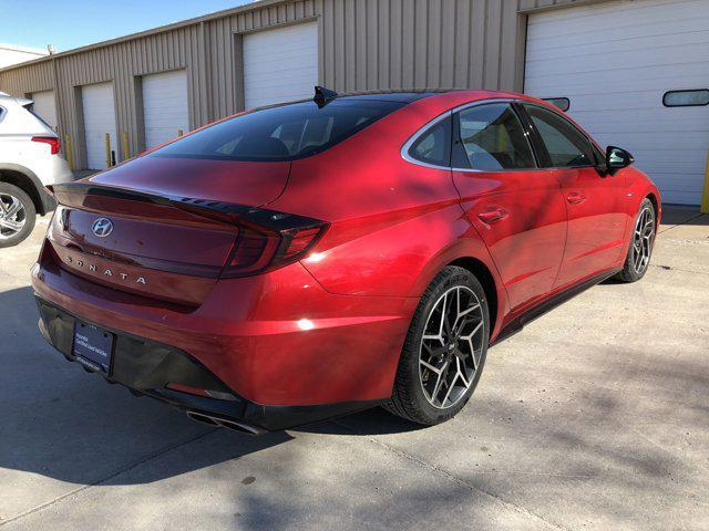 used 2021 Hyundai Sonata car, priced at $23,497