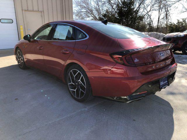 used 2021 Hyundai Sonata car, priced at $23,497