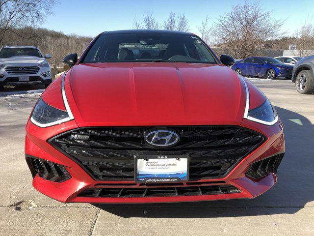 used 2021 Hyundai Sonata car, priced at $23,497