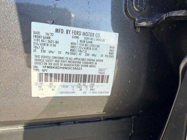 used 2022 Ford Explorer car, priced at $25,998