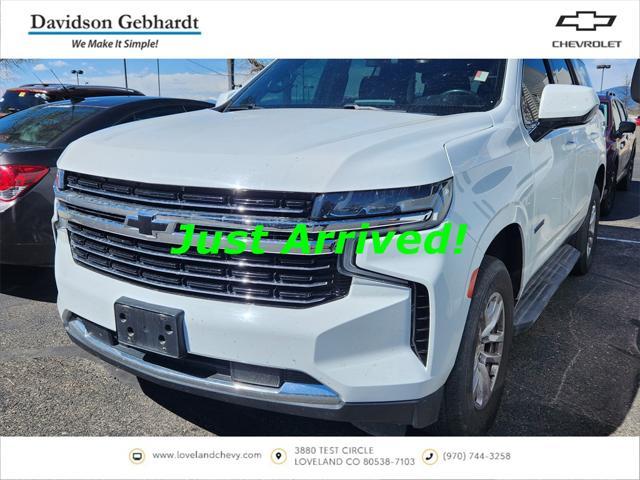 used 2021 Chevrolet Tahoe car, priced at $45,372