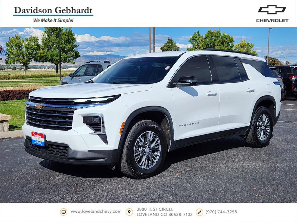 used 2024 Chevrolet Traverse car, priced at $36,941