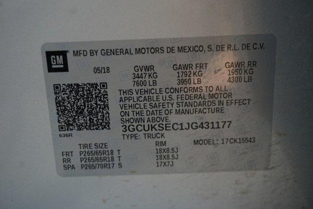 used 2018 Chevrolet Silverado 1500 car, priced at $28,632