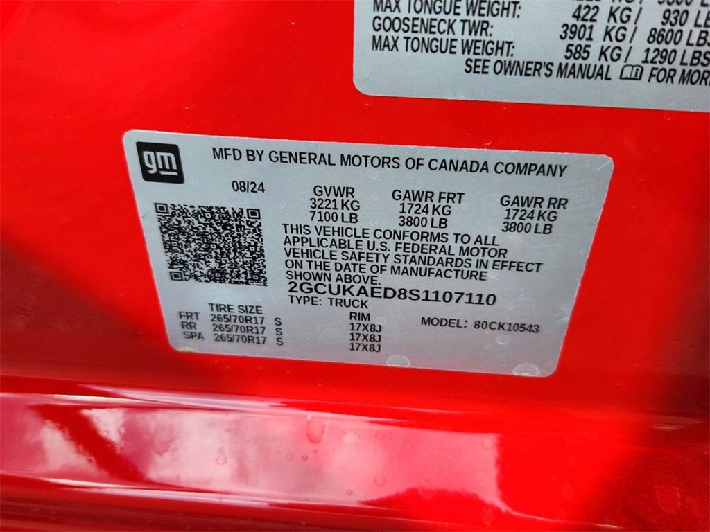 new 2025 Chevrolet Silverado 1500 car, priced at $47,550
