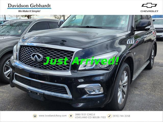 used 2017 INFINITI QX80 car, priced at $19,362