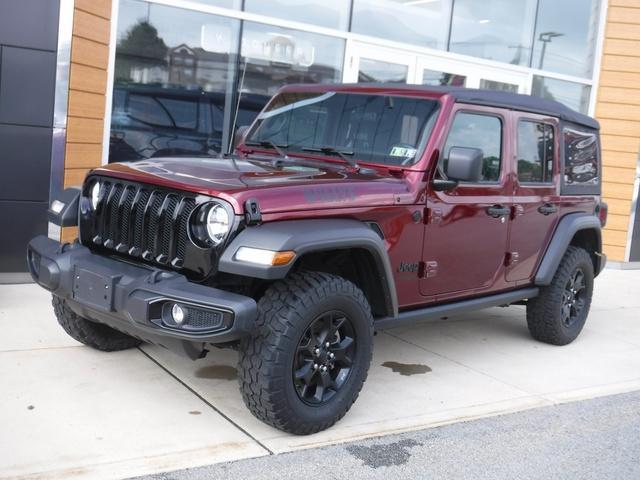 used 2021 Jeep Wrangler Unlimited car, priced at $33,484