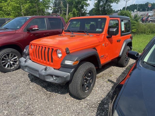 used 2018 Jeep Wrangler car, priced at $23,958