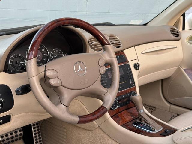 used 2008 Mercedes-Benz CLK-Class car, priced at $9,995