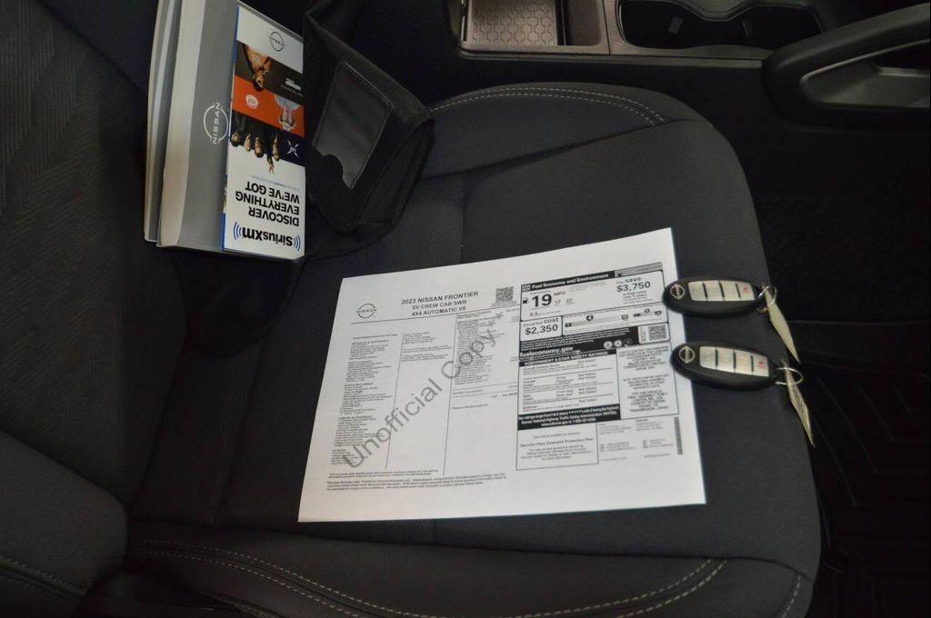 used 2023 Nissan Frontier car, priced at $33,997