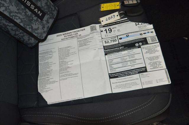 used 2025 Nissan Frontier car, priced at $32,997