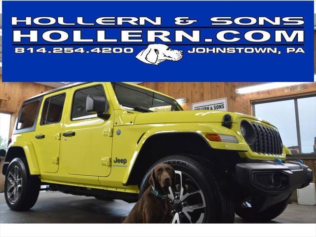 used 2024 Jeep Wrangler 4xe car, priced at $37,997