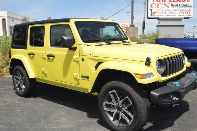 used 2024 Jeep Wrangler 4xe car, priced at $37,997
