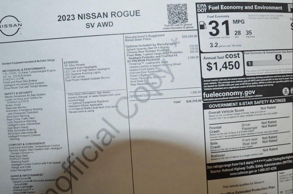 used 2023 Nissan Rogue car, priced at $26,997