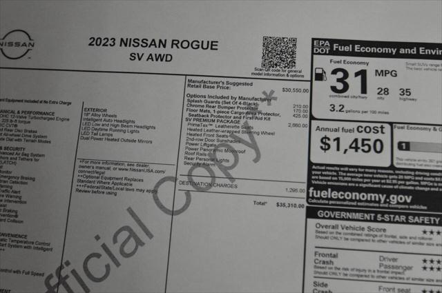 used 2023 Nissan Rogue car, priced at $27,997