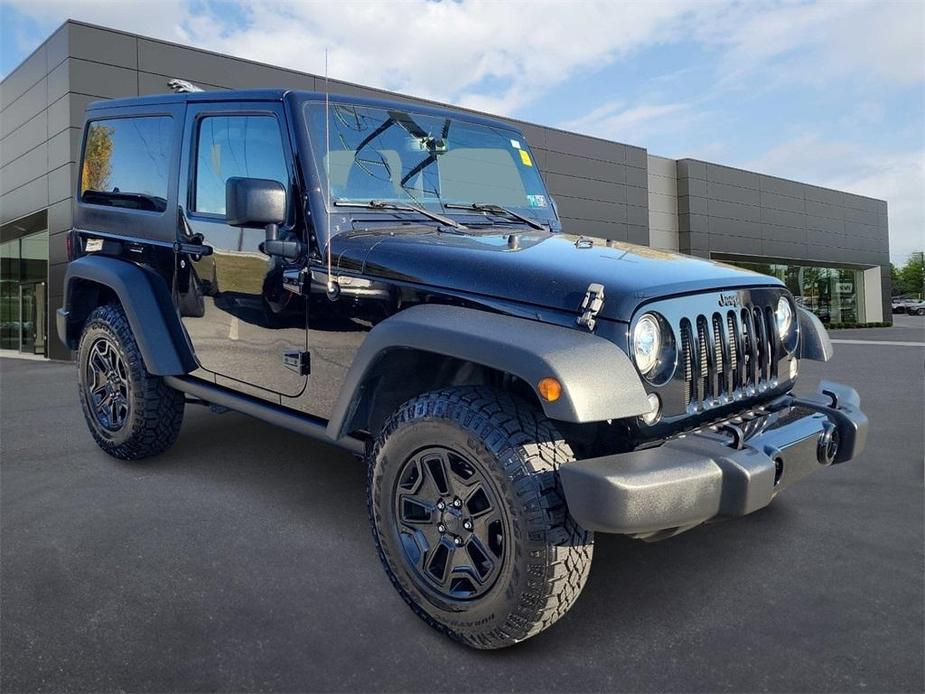 used 2017 Jeep Wrangler car, priced at $21,500