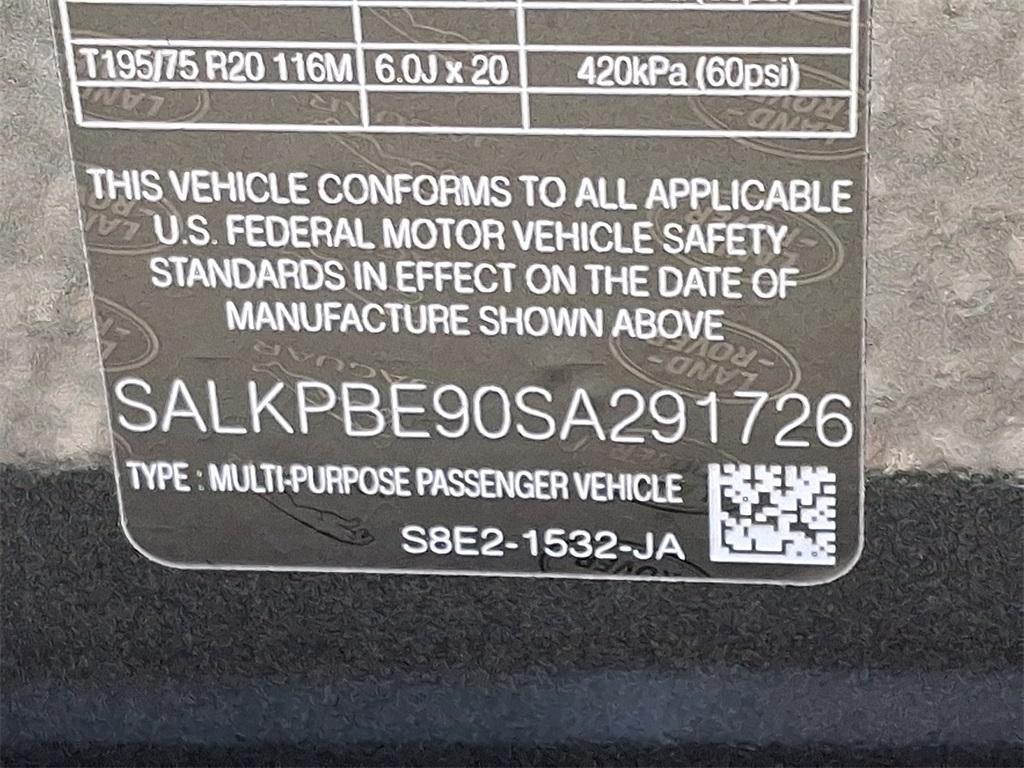 new 2025 Land Rover Range Rover car, priced at $158,430