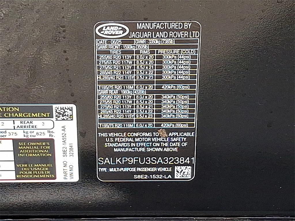 new 2025 Land Rover Range Rover car