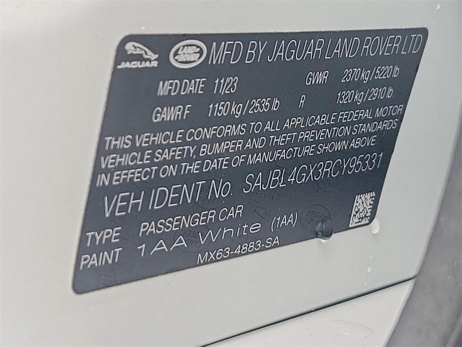 new 2024 Jaguar XF car, priced at $58,475