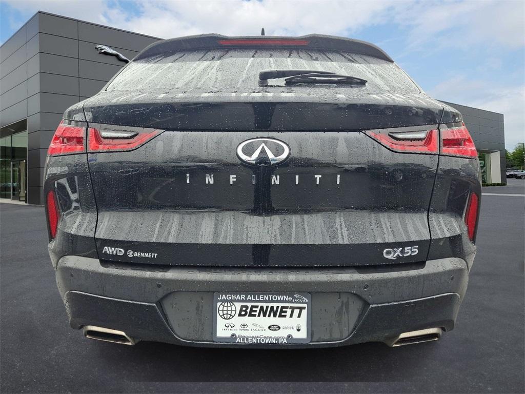 used 2022 INFINITI QX55 car, priced at $31,250