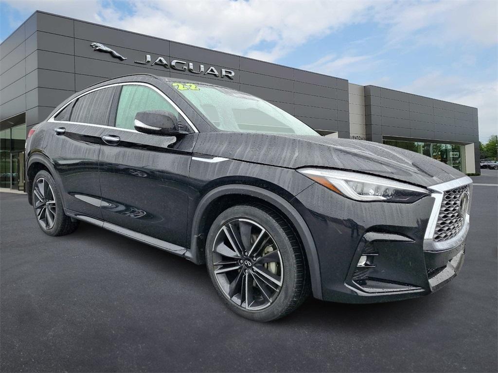 used 2022 INFINITI QX55 car, priced at $31,250