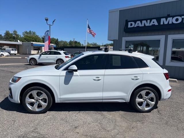 used 2021 Audi Q5 car, priced at $33,495